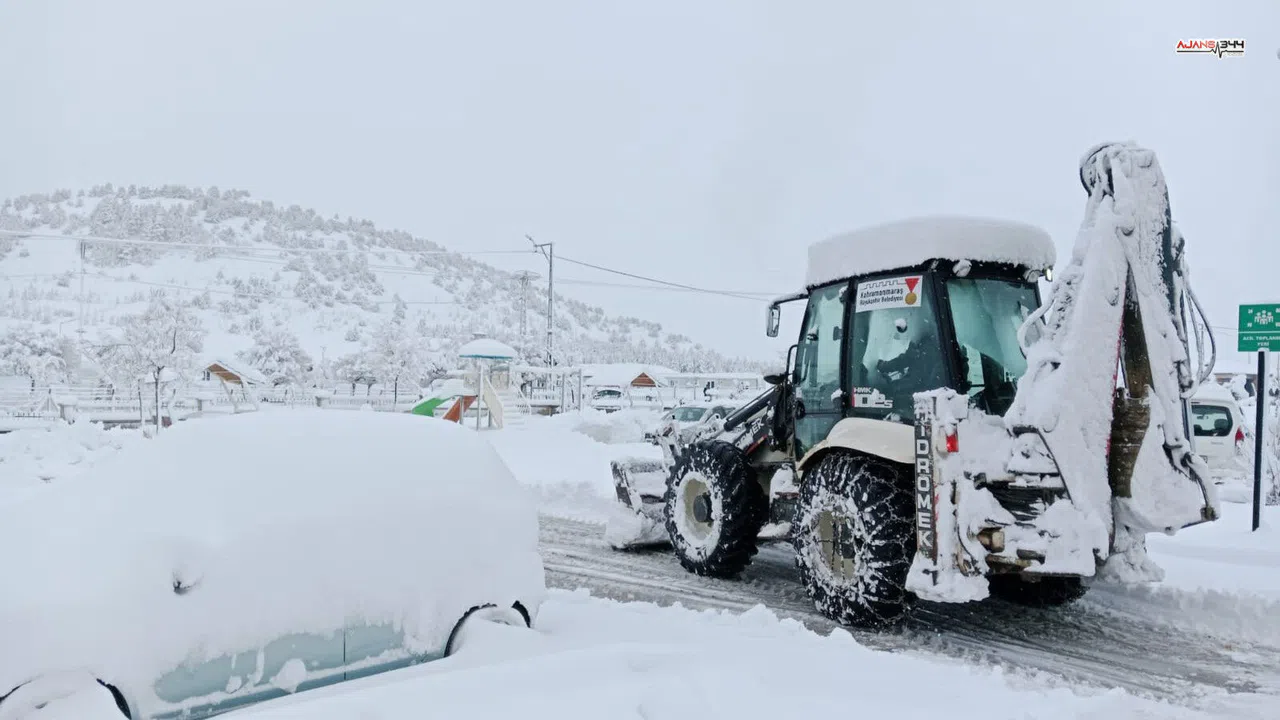 Kahramanmaraş’ta kar alarmı: ekipler sahada