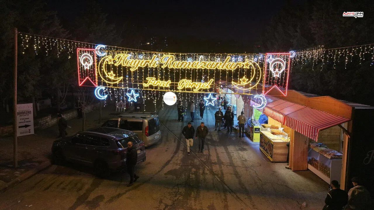 Kahramanmaraş’ta Ramazan Sokağı’nda renkli akşam