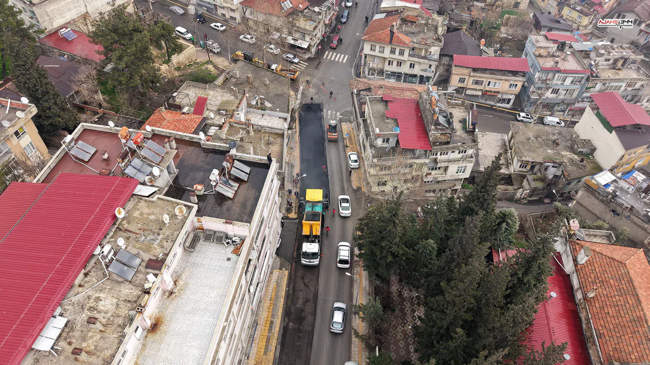 Kahramanmaraş'ta Şehit Ali Çuhadar Caddesi Yenilendi