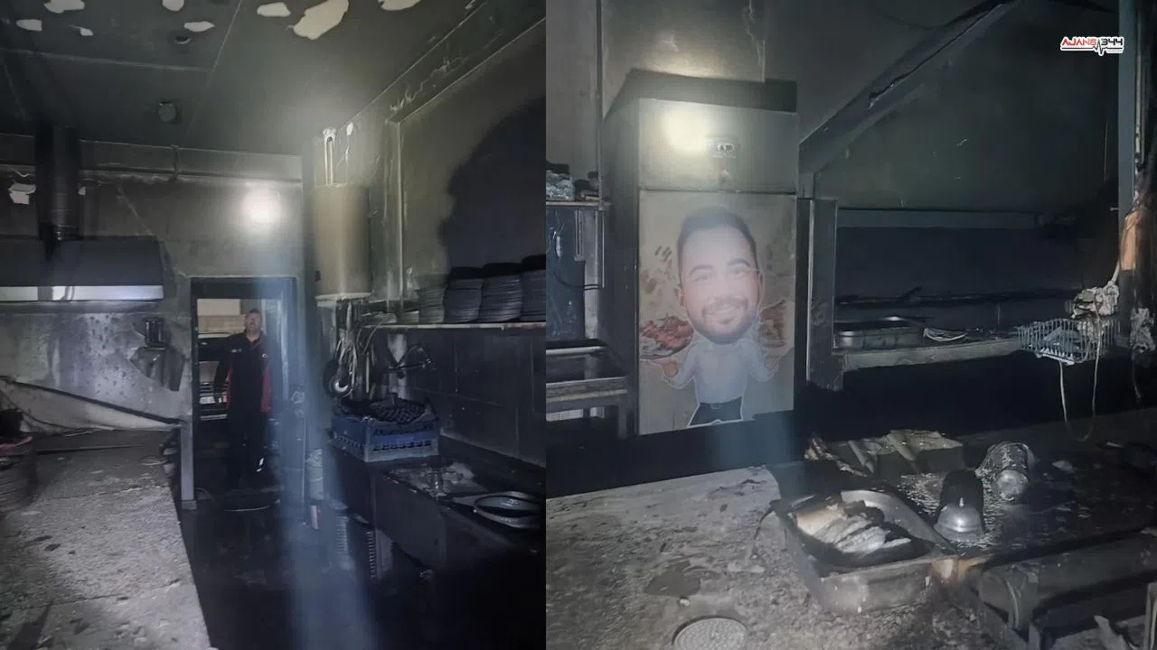 Kahrmanmaraş'ta Elektrikten Çıkan Yangın, İşletmeyi Küle Çevirdi!