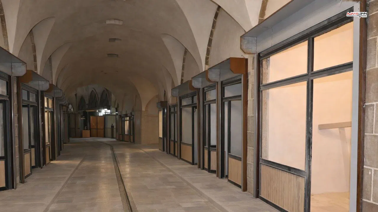 Kapalı Çarşı’da Restorasyon Tamamlanıyor