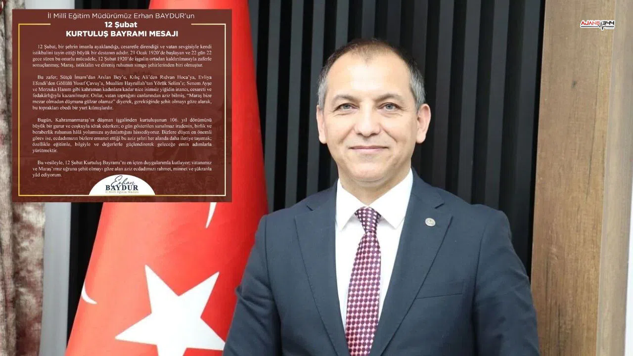 Millî Eğitim Müdürü Baydur: "12 Şubat Bir Diriliş Destanıdır"