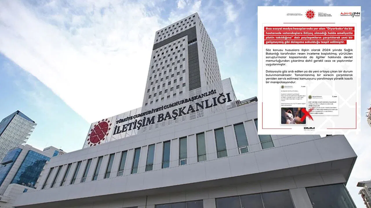 'Platin Skandalı' İddialarına İletişim Başkanlığı'ndan Yanıt