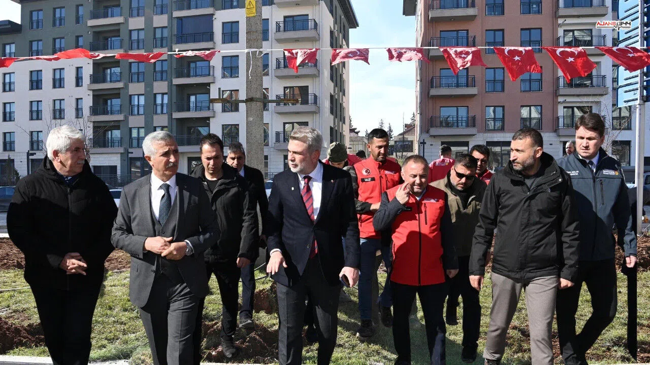 Vali Ünlüer ve Başkan Görgel kentsel dönüşüm çalışmalarını yerinde inceledi