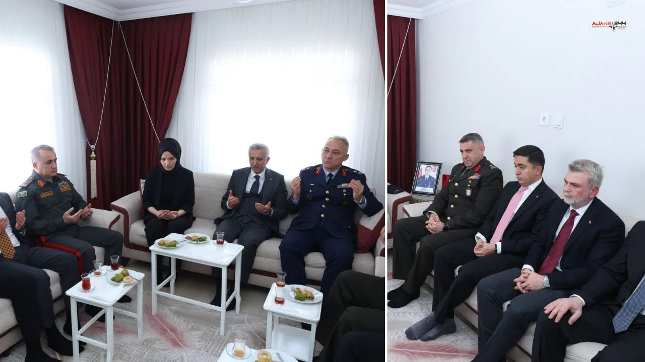 Vali Ünlüer’den Şehit Emre Altıok’un Ailesine Taziye