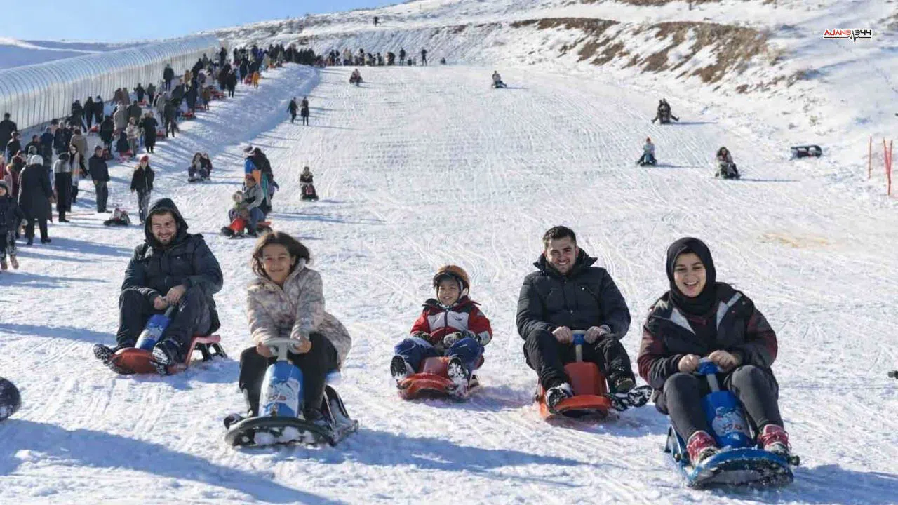 Yedi Kuyular Kayak Merkezi Kızak Müsabakasına Hazır