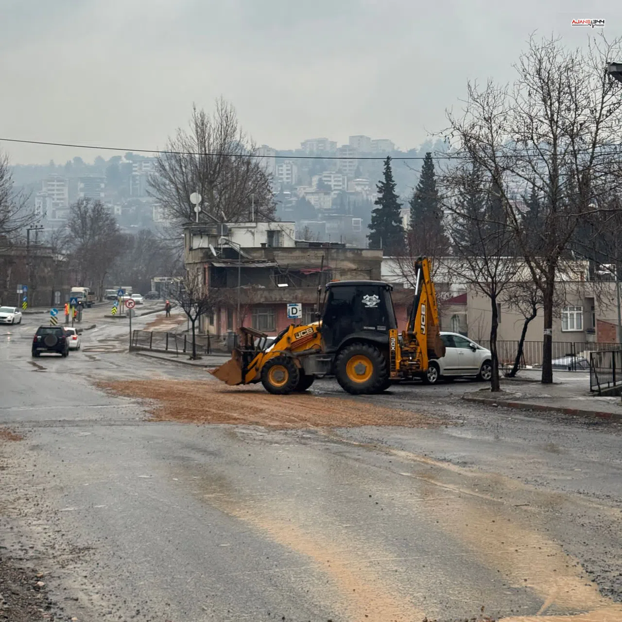 Kahramanmaraş’ta Altyapı Kaynaklı Yol Bozulmaları Onarılıyor