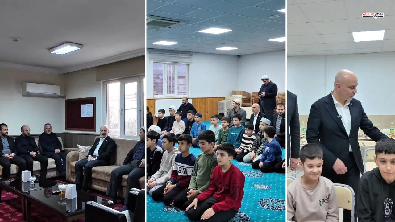 Başkan Gül Kuran Kursu'nda Öğrencilerle Bir Araya Geldi