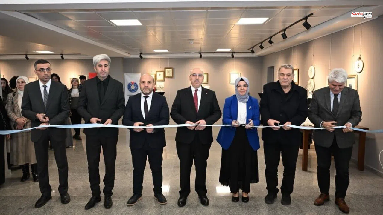 “Edebiyattan Nakışa” Sergisi Açıldı