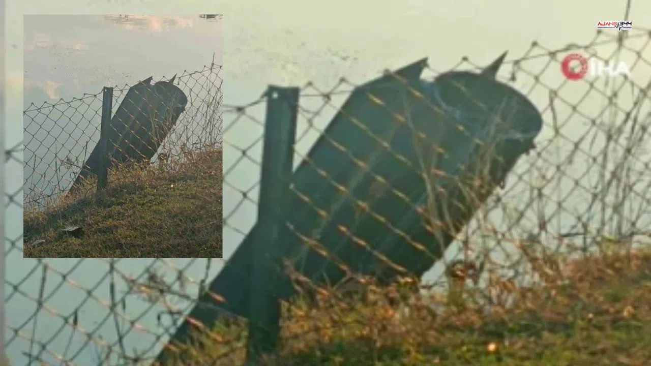 İran’dan Ateşlenen Füze Hatay’a Düştü