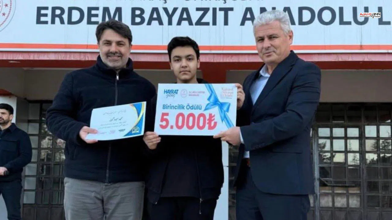 Kahramanmaraş’ta Kültürel Miras Projesinde Öğrenciye 5 Bin TL Ödül