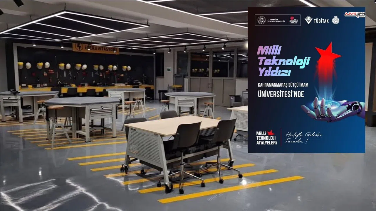 KSÜ’de Milli Teknoloji Atölyesi Hizmete Açıldı