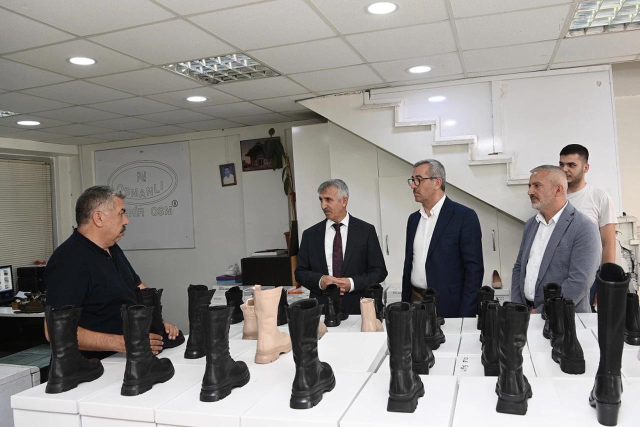 Ayakkabıcılar Sitesi'nde Güç Birliği: Başkan ve Vali'den Esnafa Destek
