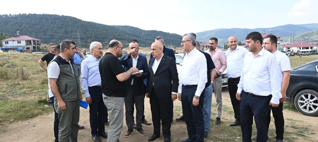 Başkan Güngör, Andırın’daki Yatırımları Yerinde İnceledi