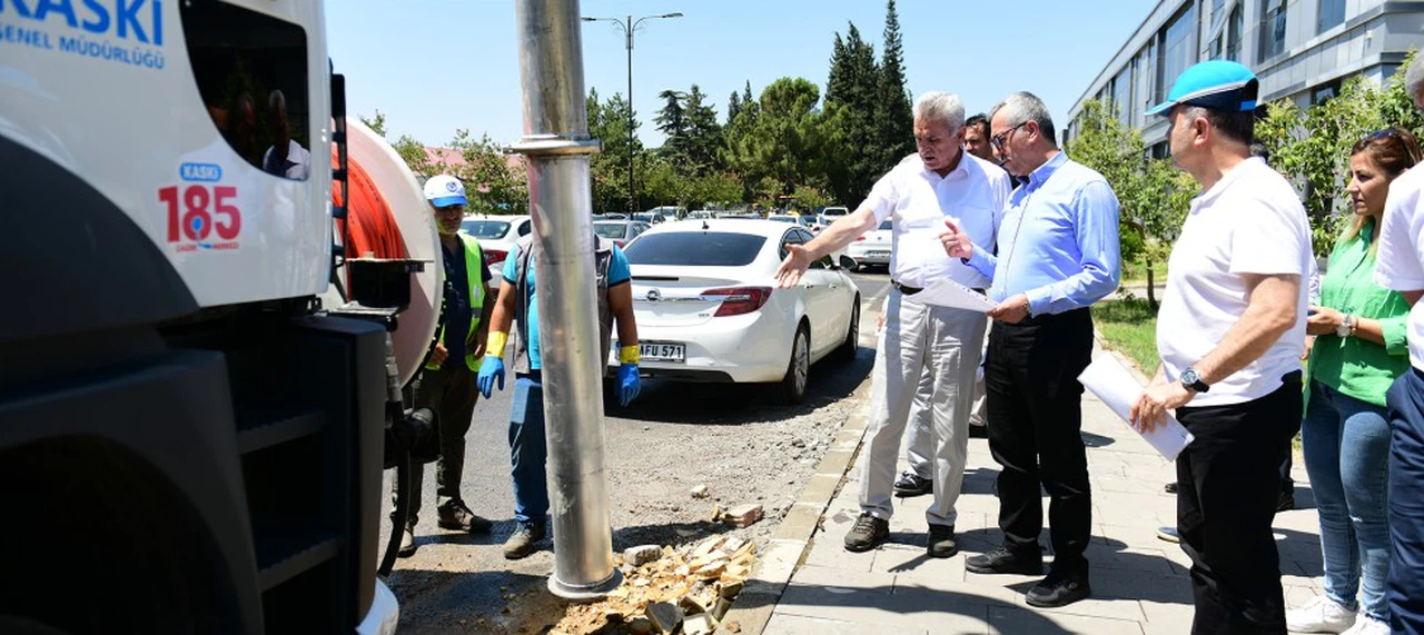 Başkan Güngör’den KASKİ’ye Ziyaret