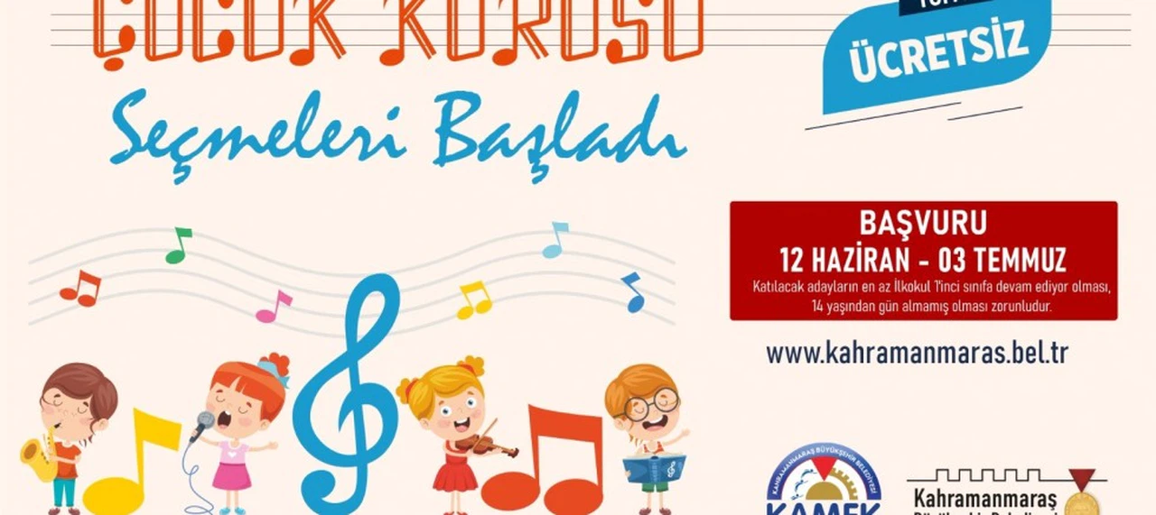 Büyükşehir’in Çocuk Korosu’nda Yeni Dönem Kayıtları Başladı!
