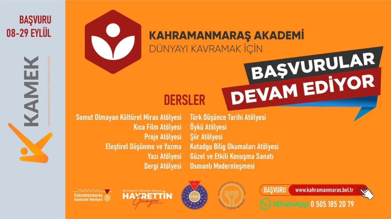 Büyükşehir’in Akademisinde Başvurular Sürüyor!
