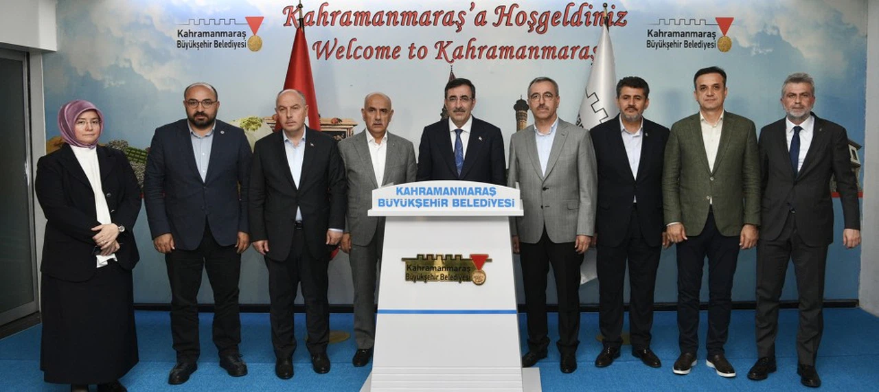 Cumhurbaşkanı Yardımcısı Yılmaz’dan Büyükşehir’e Ziyaret