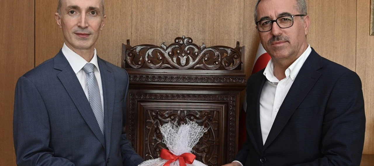 Cumhuriyet Başsavcısı Çelik’ten Başkan Güngör’e Veda Ziyareti