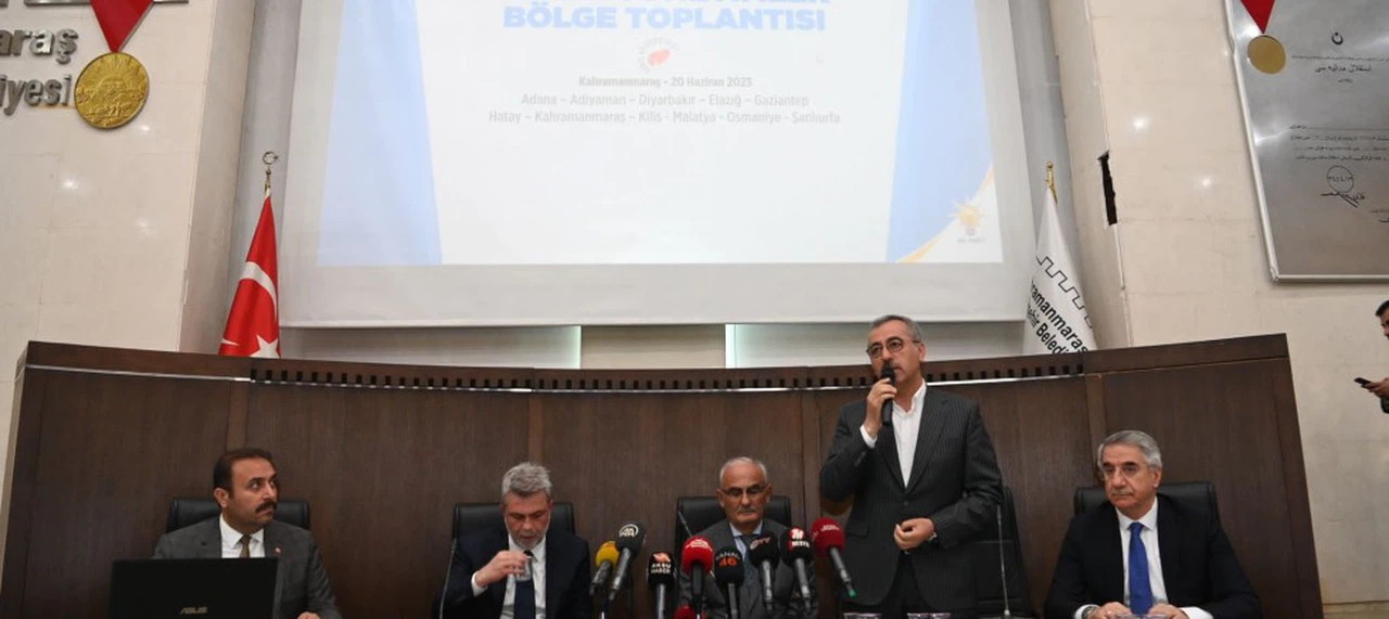 Deprem Bölgesi Belediye Başkanları Kahramanmaraş’ta Bir Araya Geldi