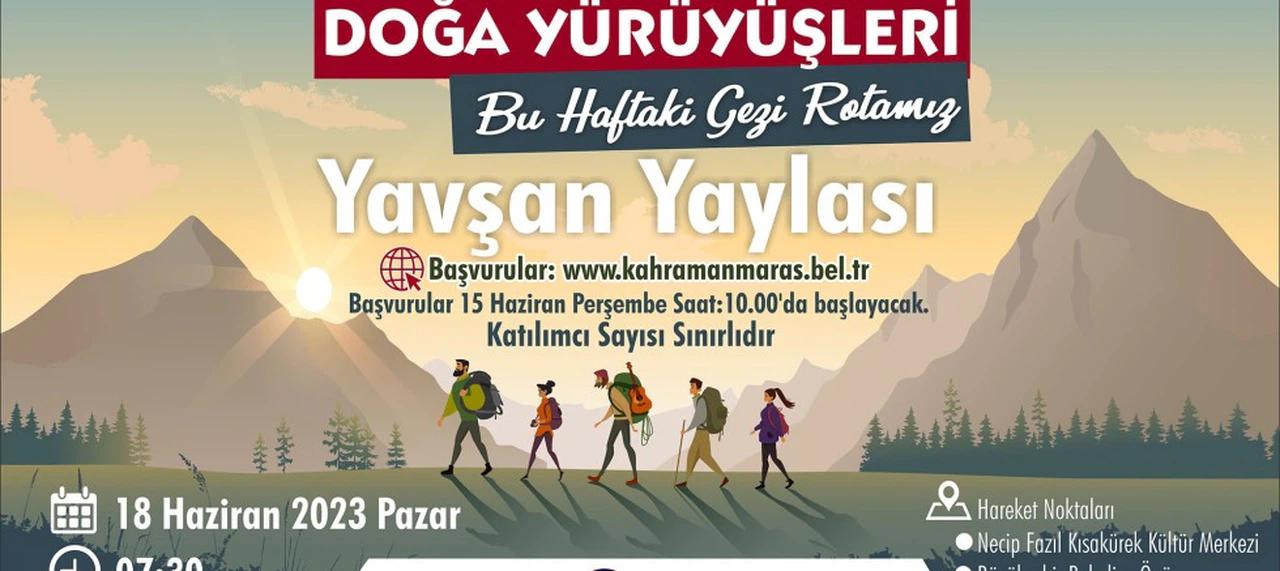 Doğa Tutkunları Yavşan Yaylası’nı Ziyaret Edecek