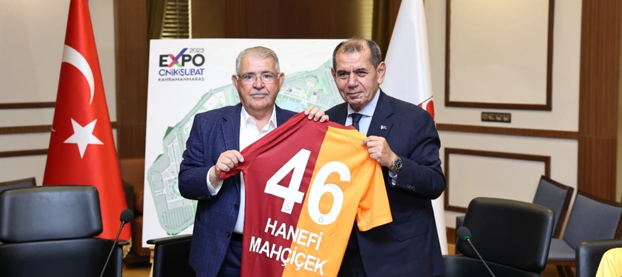 Galatasaray Spor Kulübü’nden Başkan Mahçiçek’e teşekkür ziyareti