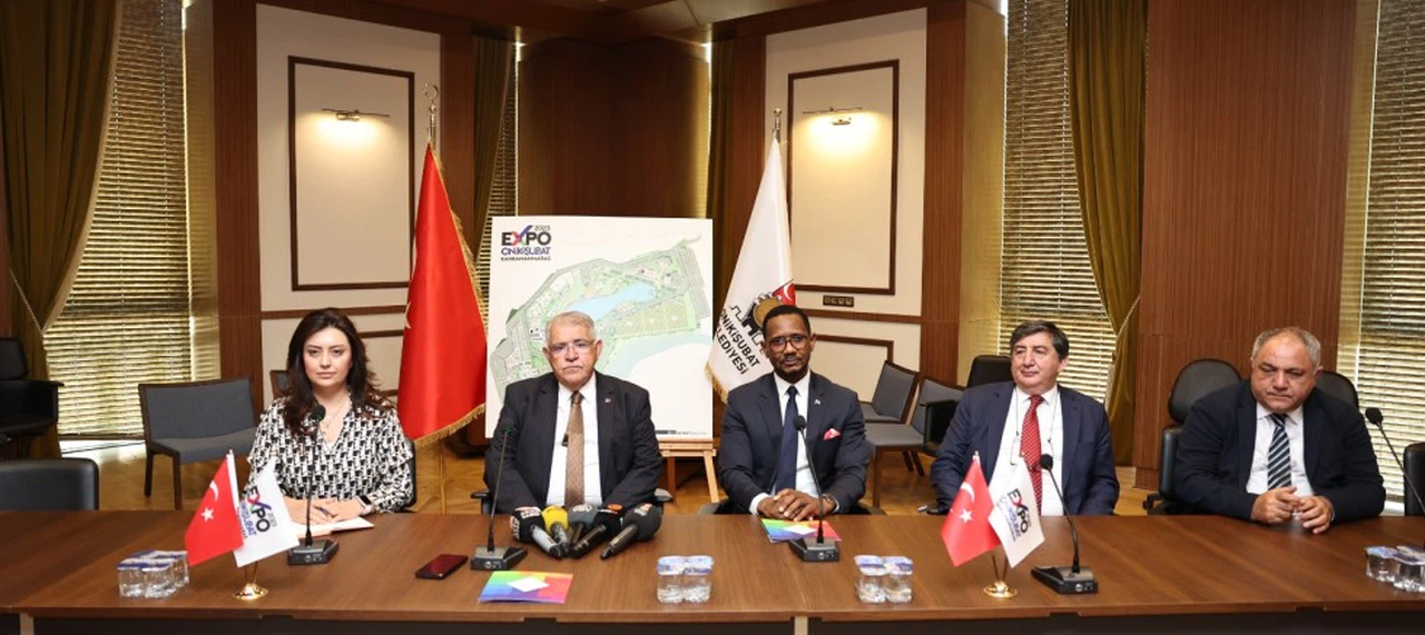 Gambiya Büyükelçisi'nden Kahramanmaraş'a EXPO 2023 ziyareti