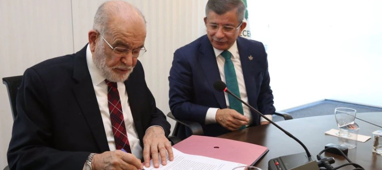 Gelecek ’Saadet’e erdi! İttifakın protokolü imzalandı