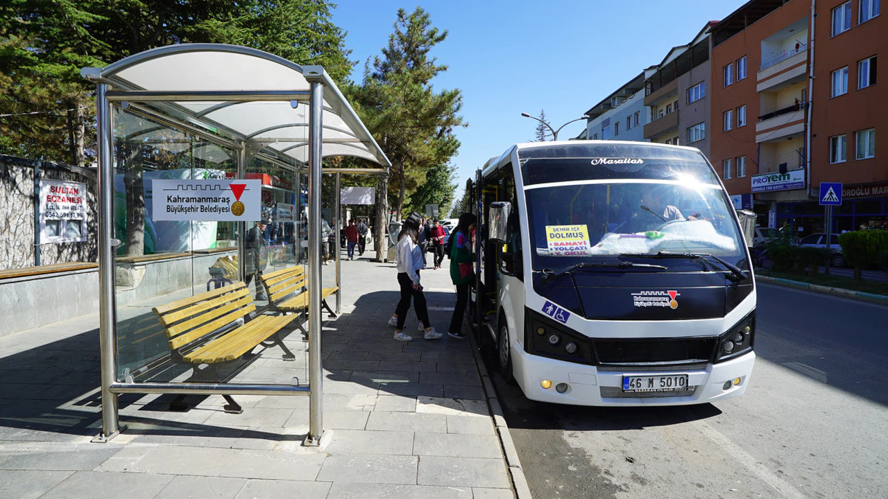 Göksun'da Toplu Taşıma Modeli İlgi Görüyor