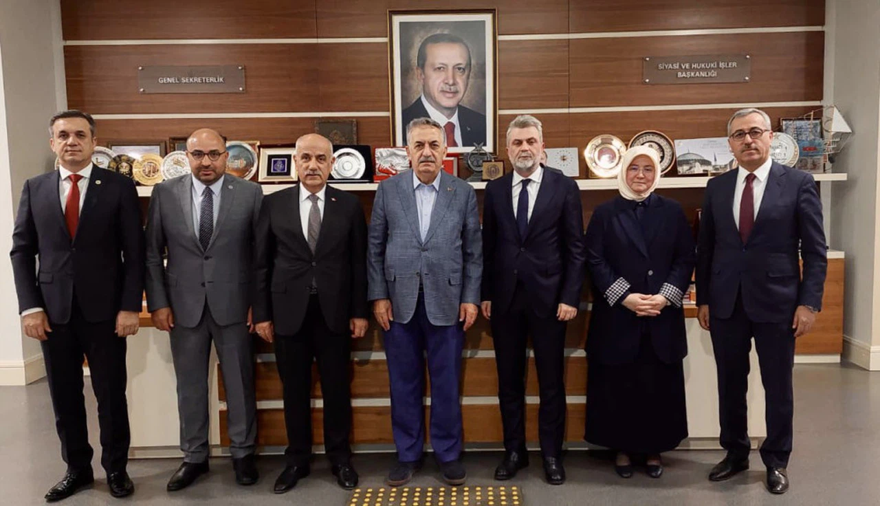 Kahramanmaraş Heyeti Başkentte Bir Dizi Ziyaret ve Temaslarda Bulundu