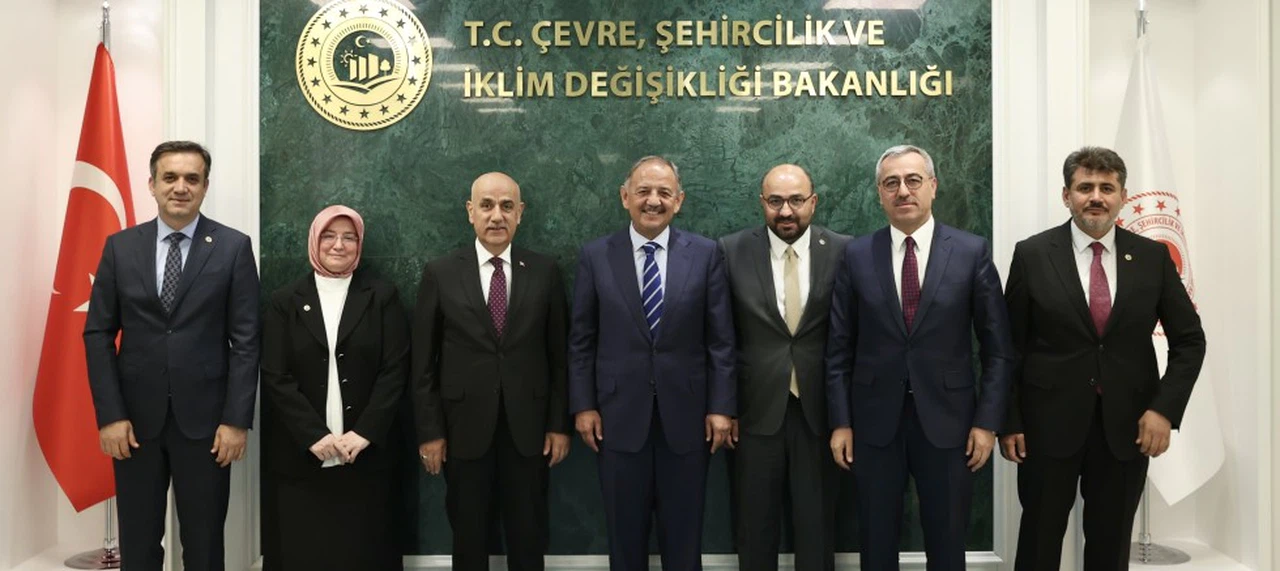 Kahramanmaraş Heyetinden Bakan Özhaseki’ye Ziyaret