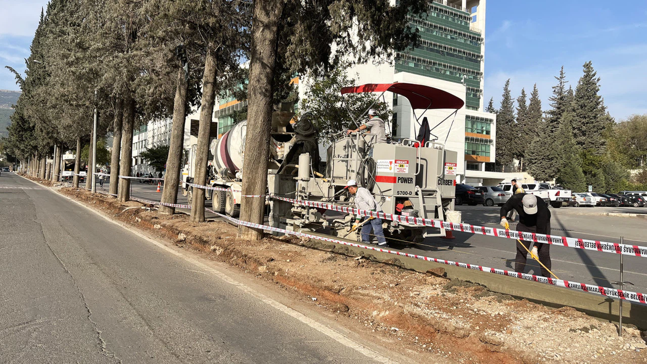 Kahramanmaraş'ın Ana Caddeleri Yenileniyor: Şehir Merkezi Canlanıyor