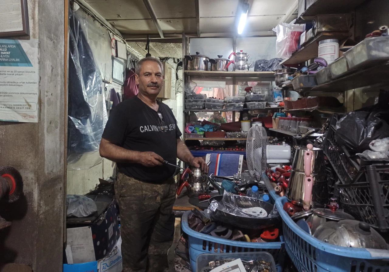 Kahramanmaraş'ta eski eşyalar yeniden hayat buluyor 