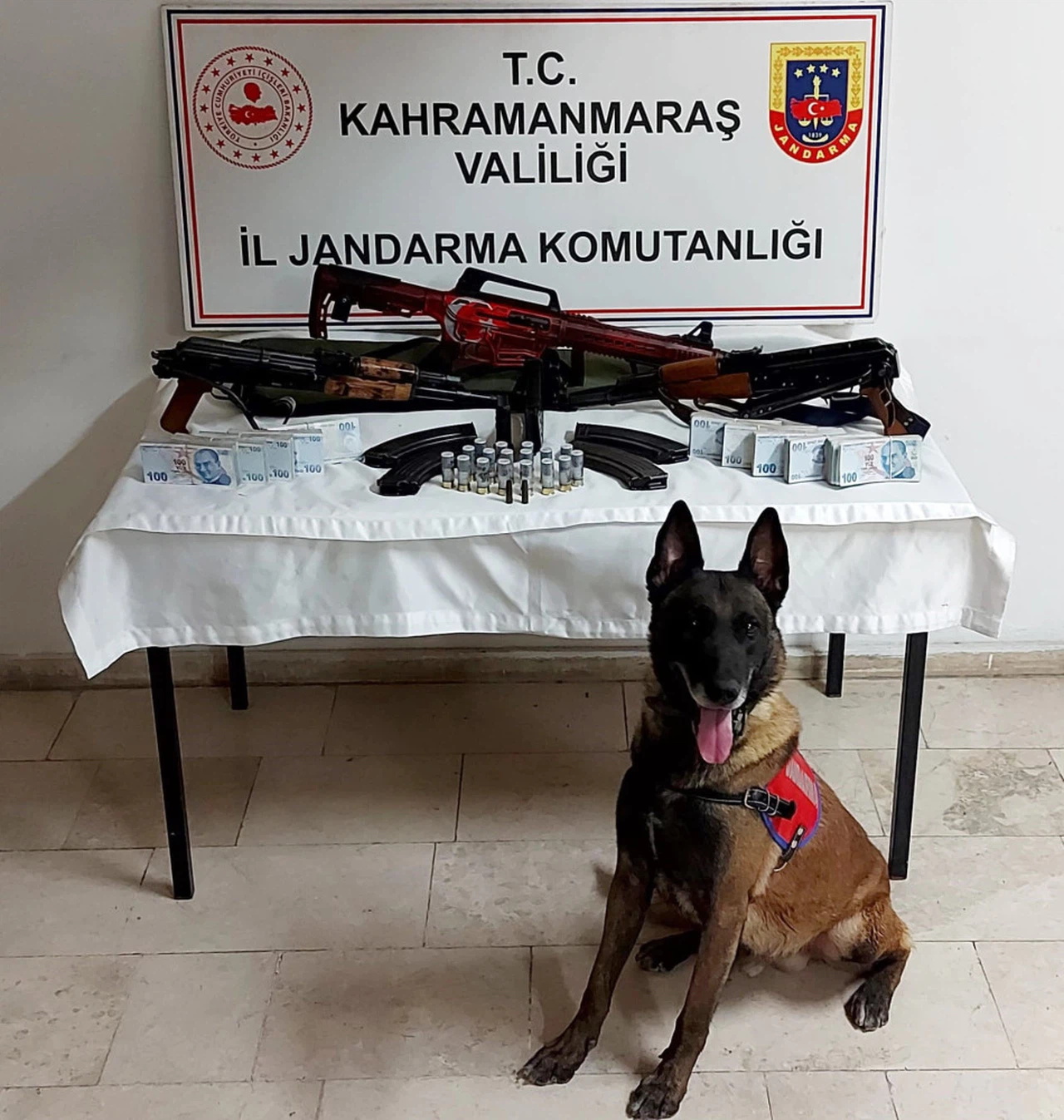 Kahramanmaraş'ta Kalaşnikofları bahçesine gömen şüpheli tutuklandı   
