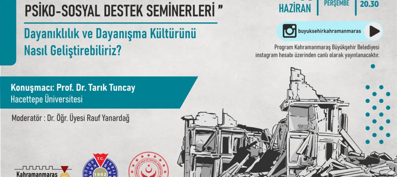 Prof. Tuncay, Dayanışma Kültürünün Geliştirilmesini Anlatacak