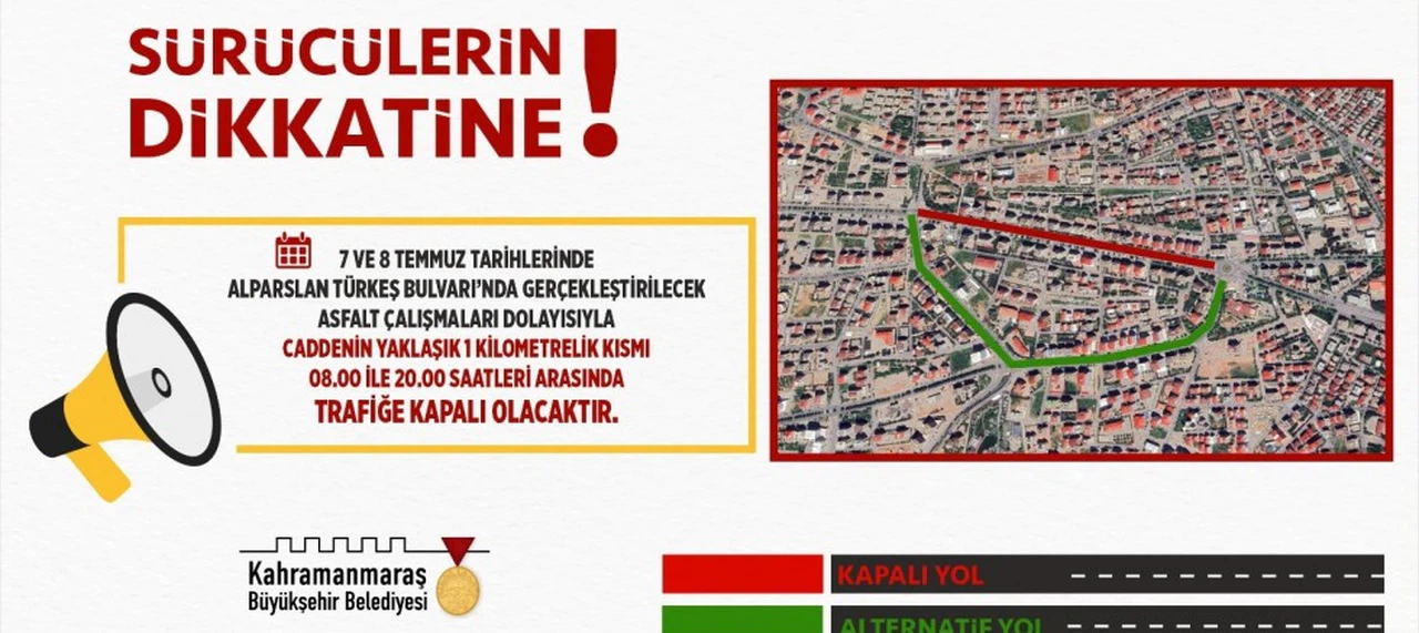 Sürücülerin Dikkatine!