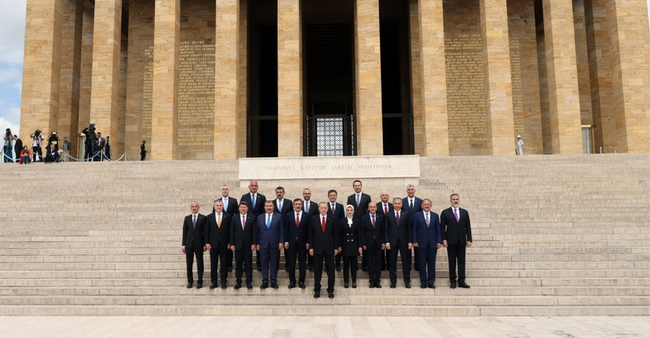 Yeni Kabine İle Anıtkabir’i Ziyaret Etti