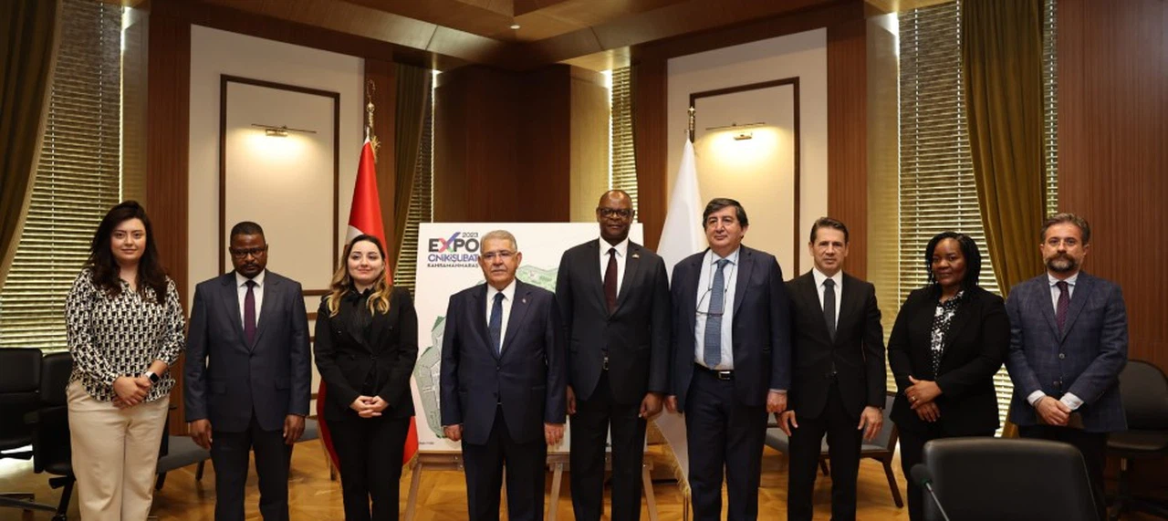 Zimbabve’den Kahramanmaraş’a hem taziye hem de EXPO 2023 ziyareti