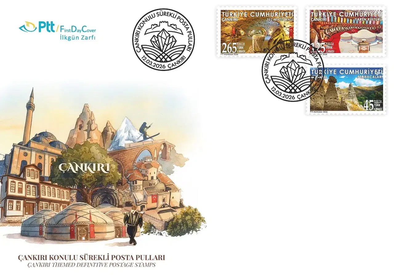 PTT’den Çankırı’ya Özel Pul Serisi