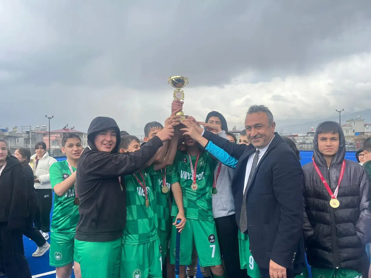 Meğer Kahramanmaraş'ta ne cevherler varmış! Hokey turnuvasında nefes kesen finaller