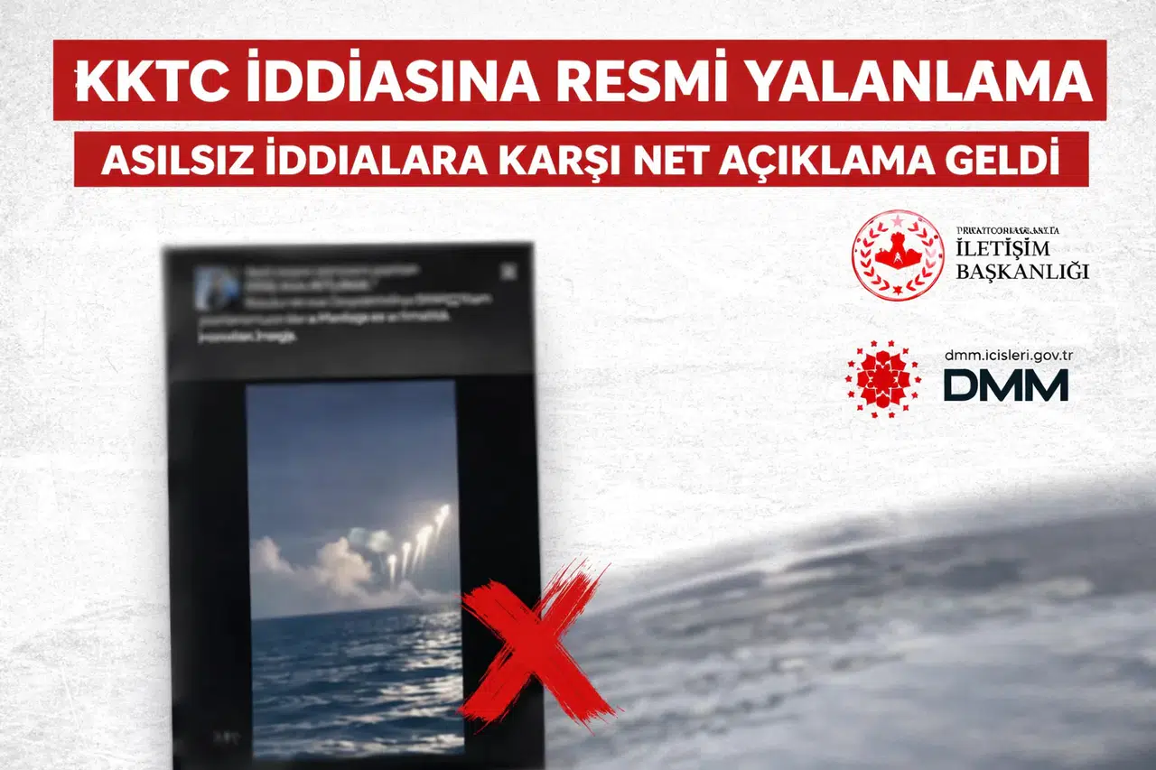 KKTC İddiasına Resmi Yalanlama Geldi
