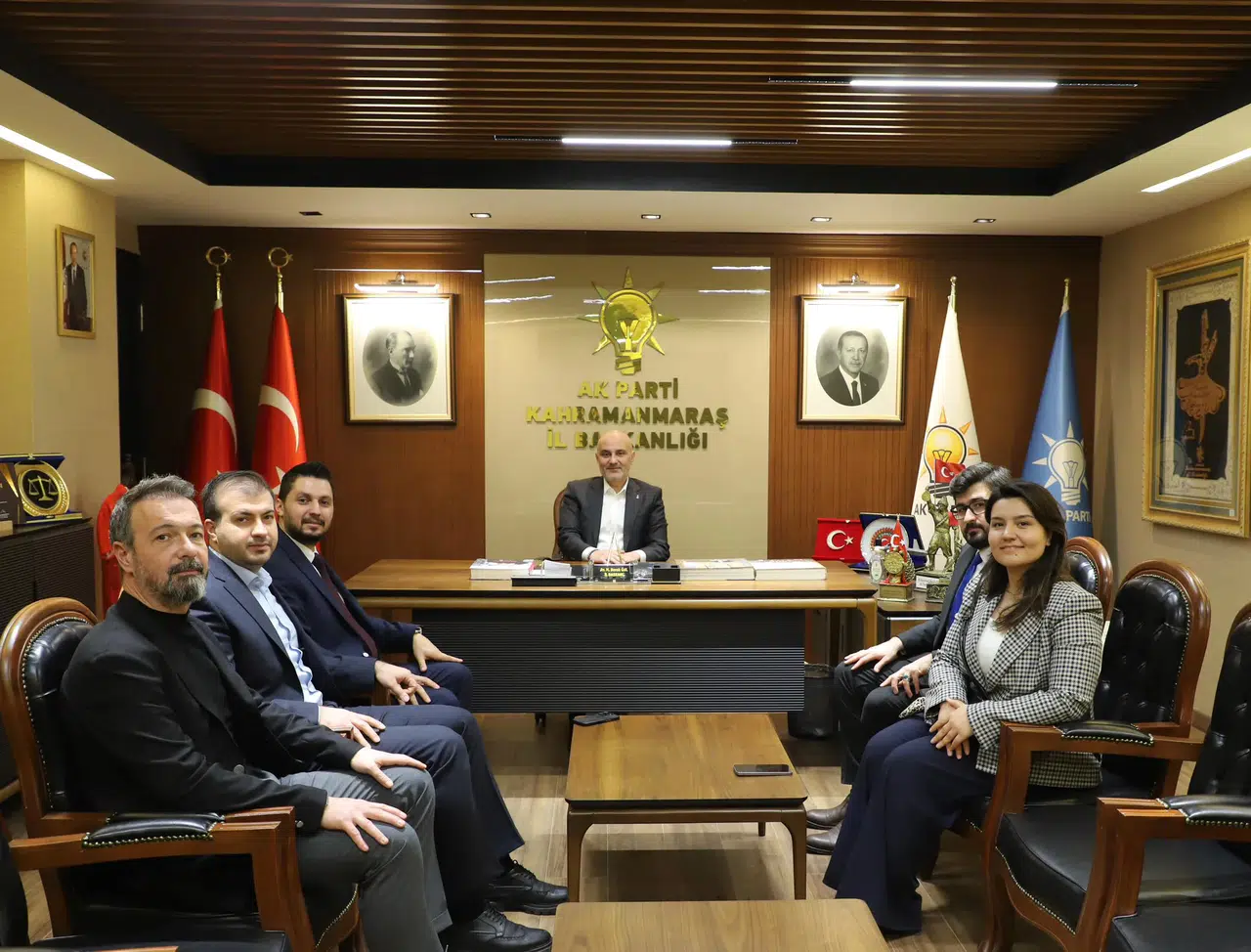 Ankara Genç Kahramanmaraşlılar Derneği İl Başkanı'nı Ziyaret Etti