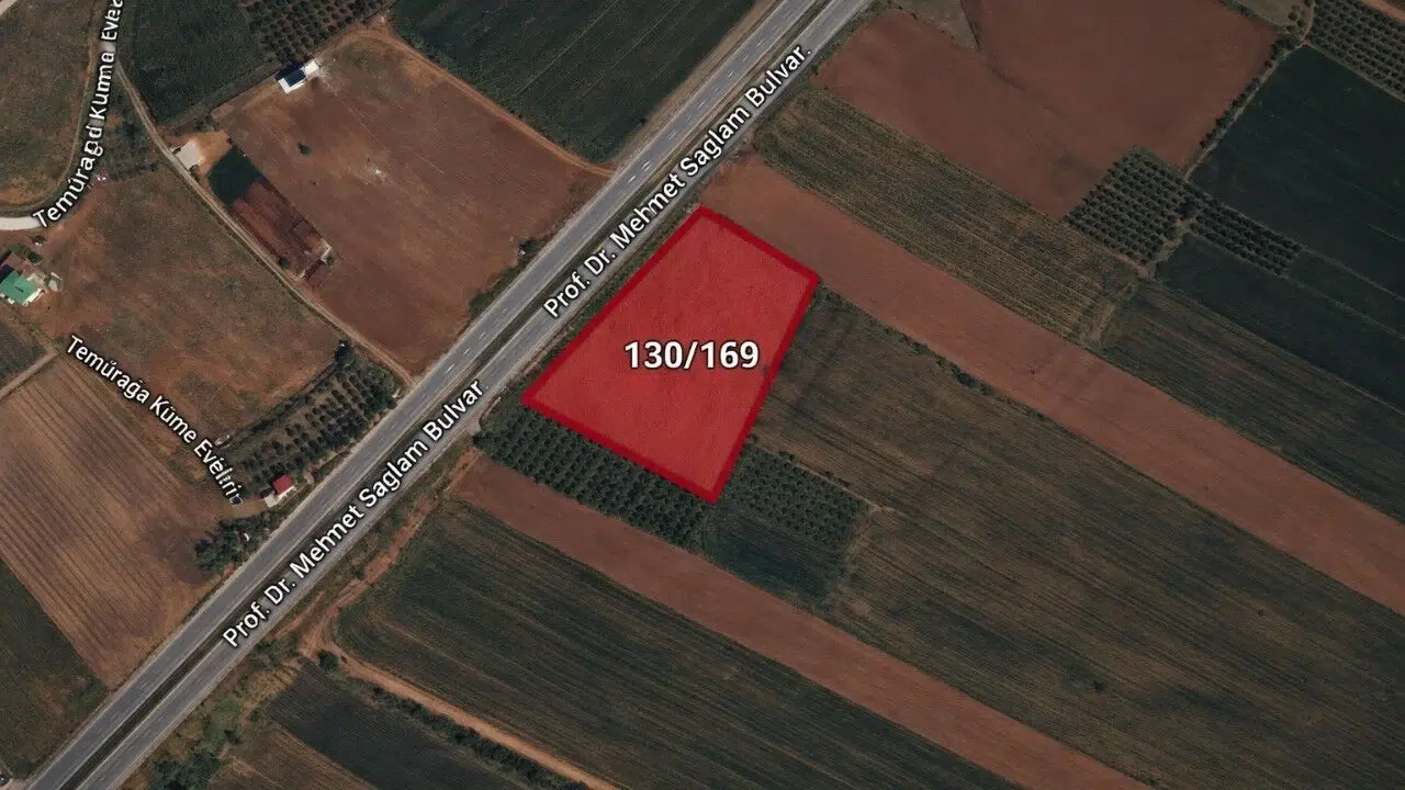 Kahramanmaraş'ta 7 Bin Metrekare Tarla İcradan Satışa Çıkarıldı