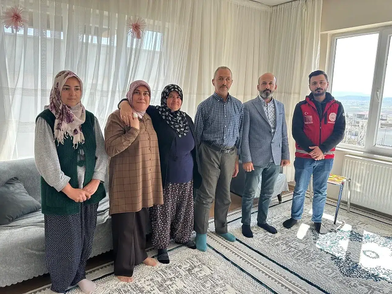 Şehit Ailesine Anlamlı Ziyaret Gerçekleşti