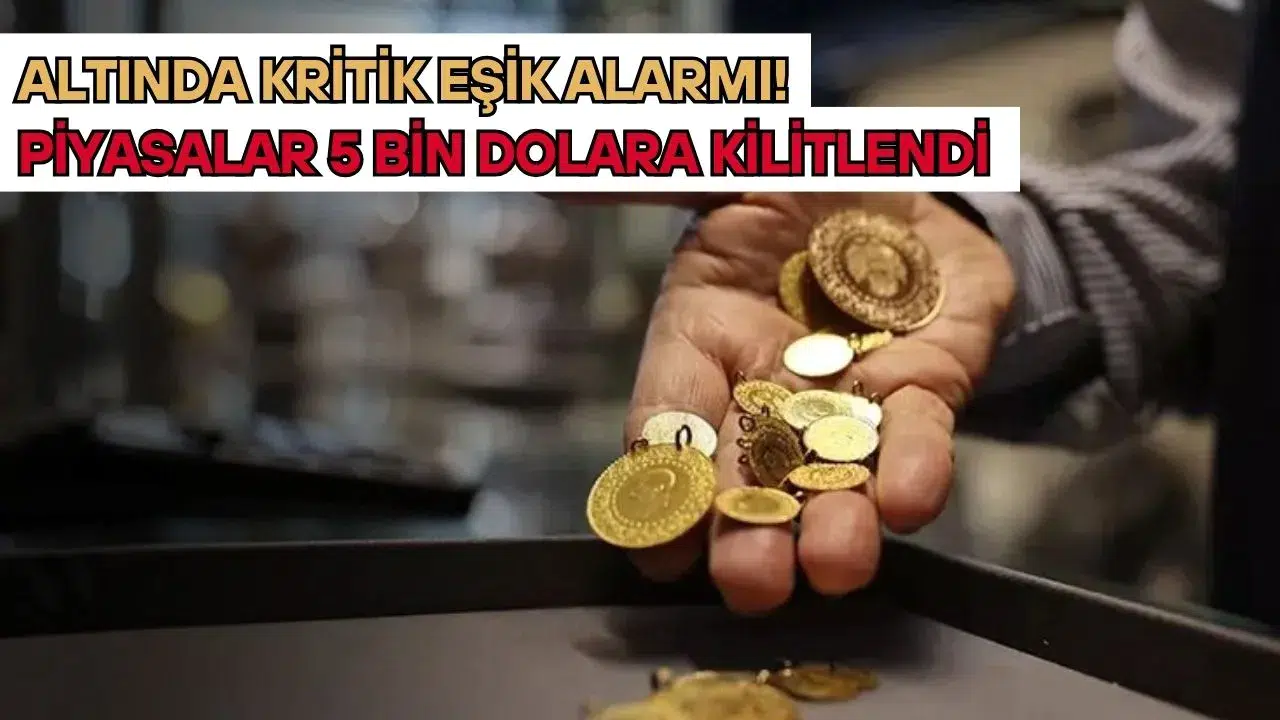 Altında Kritik Eşik Alarmı! Piyasalar 5 Bin Dolara Kilitlendi