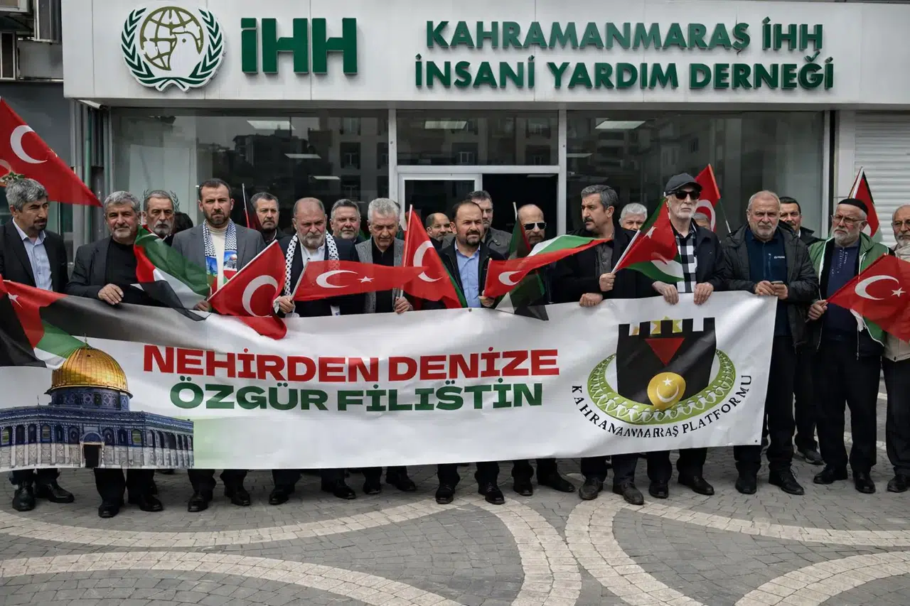 Kahramanmaraş’ta ABD ve İsrail Politikalarına Tepki