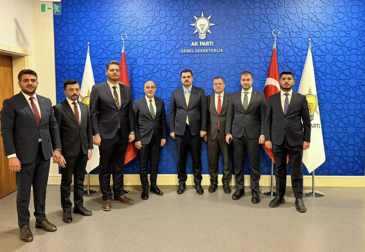 AK Parti Genel Sekreteri İnan Kahramanmaraş heyetini Genel Merkez'de ağırladı