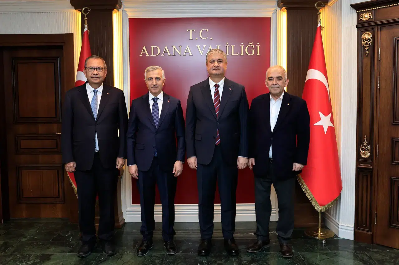 Kahramanmaraş ve Adana valileri bir araya geldi