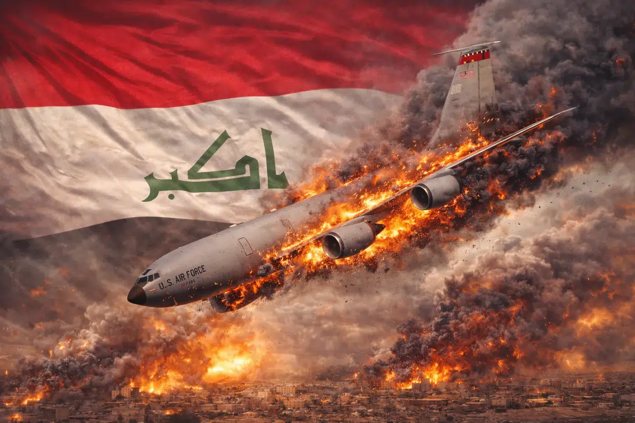 Irak’ta ABD Hava Kuvvetlerine Ait Uçak Düştü