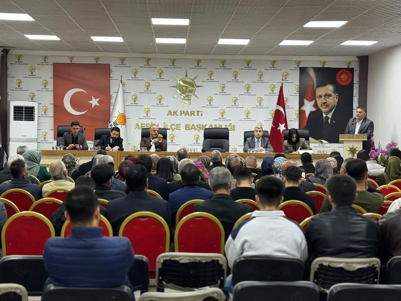 Afşin'de Önemli Teşkilat Toplantısı Gerçekleşti